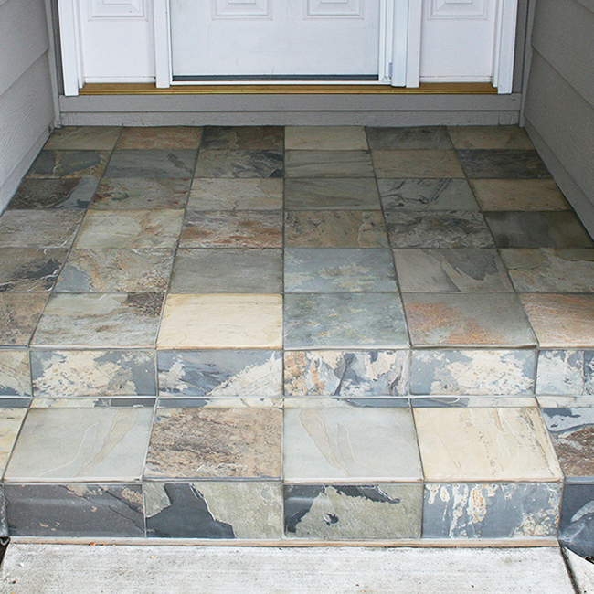 Outdoor Patio project from Ward's Tile